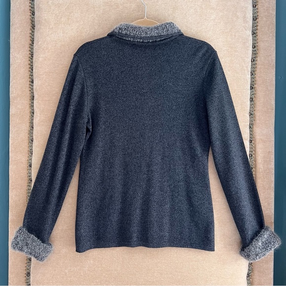 MAGLIFICIO BELVEDERE Mohair and Merino Wool Maxi Skirt Suit Set - Picture 8 of 15